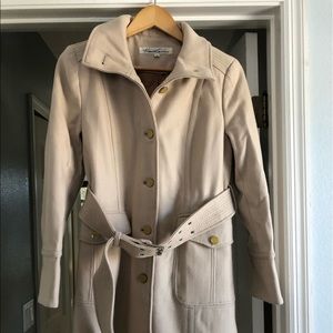 Kenneth Cole Wool Trench Coat